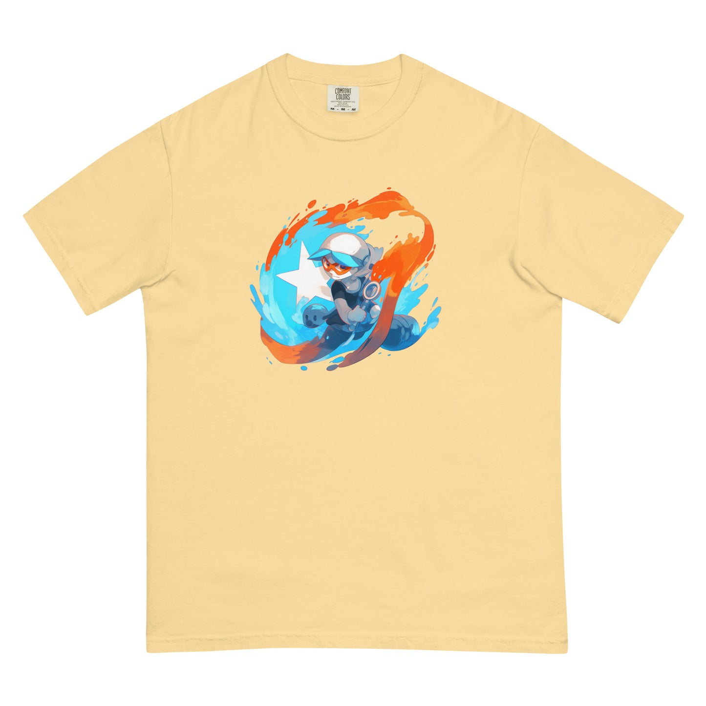 PR Paint Anime #1 | Unisex garment-dyed heavyweight t-shirt