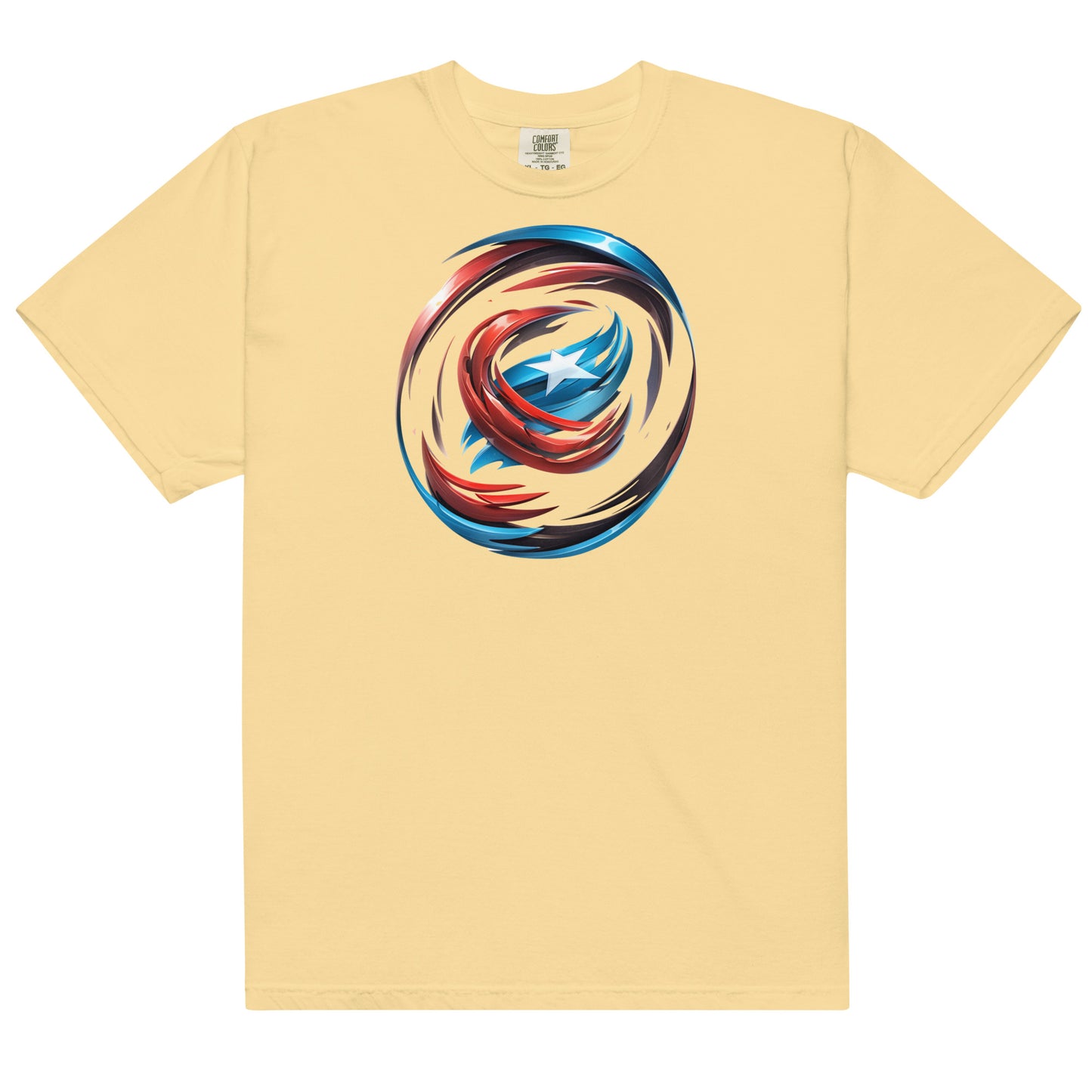 PR Logo Design #3 | Unisex garment-dyed heavyweight t-shirt