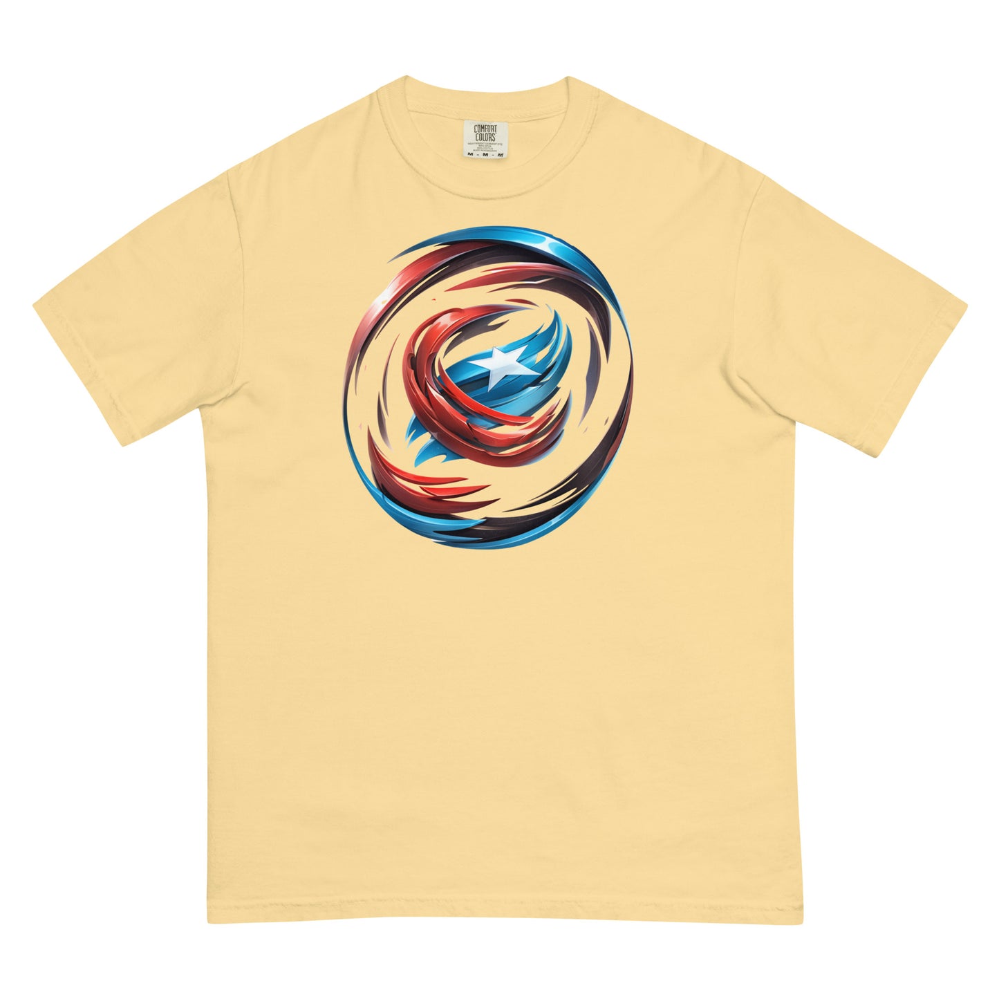 PR Logo Design #3 | Unisex garment-dyed heavyweight t-shirt