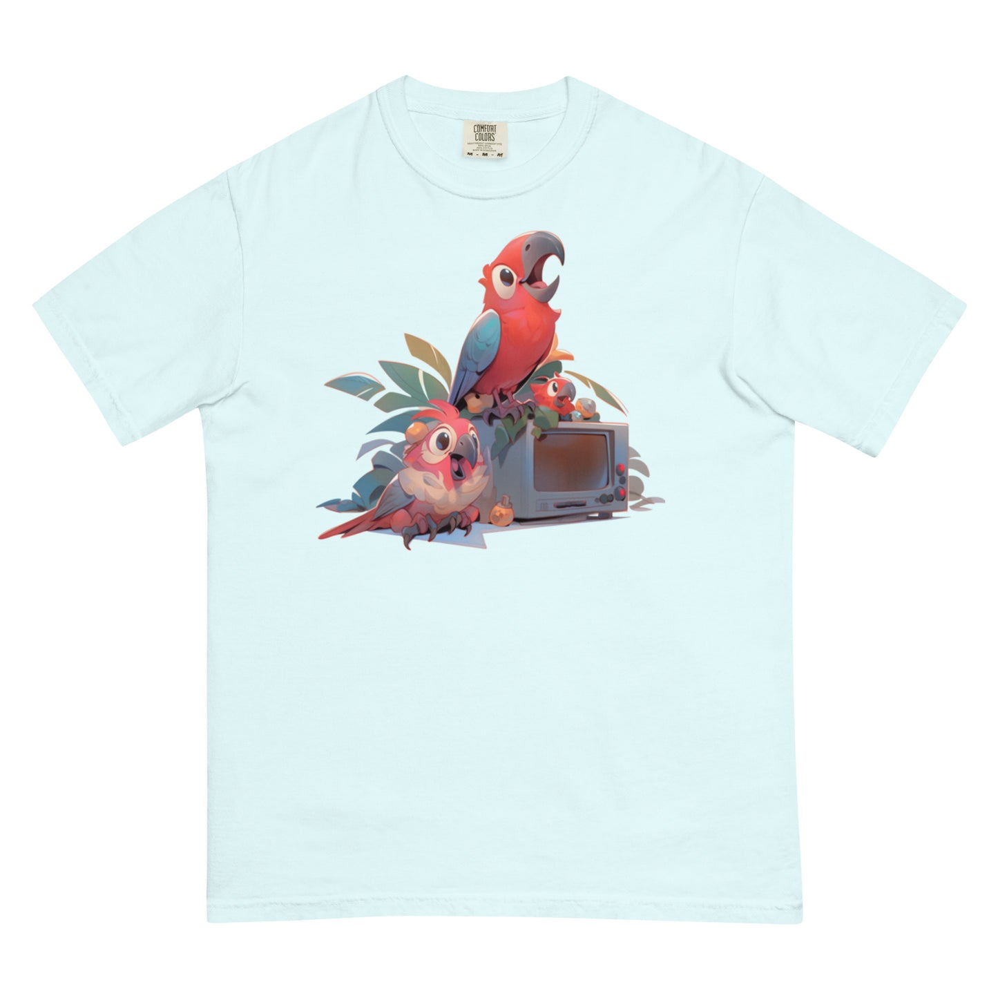 Cotorra Navideña #3 | Unisex garment-dyed heavyweight t-shirt