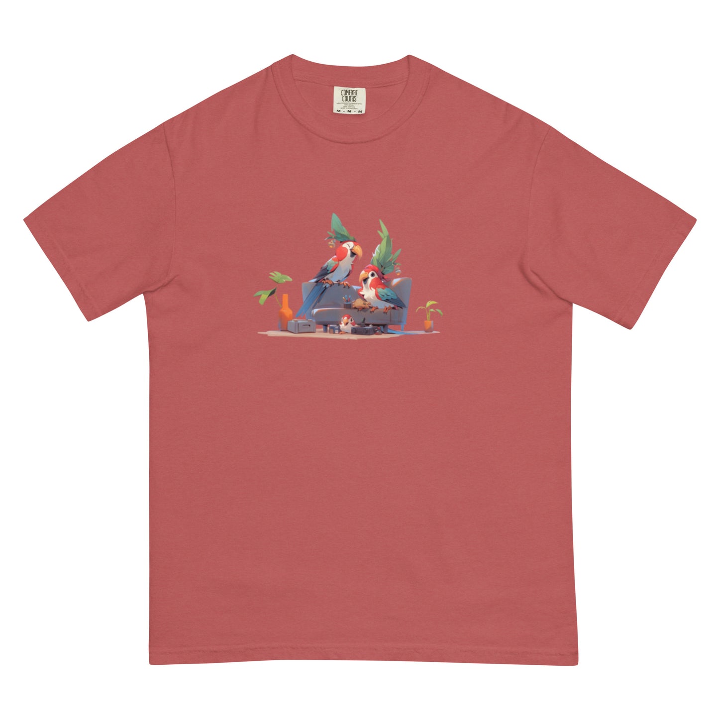Cotorra Navideña #1 | Unisex garment-dyed heavyweight t-shirt
