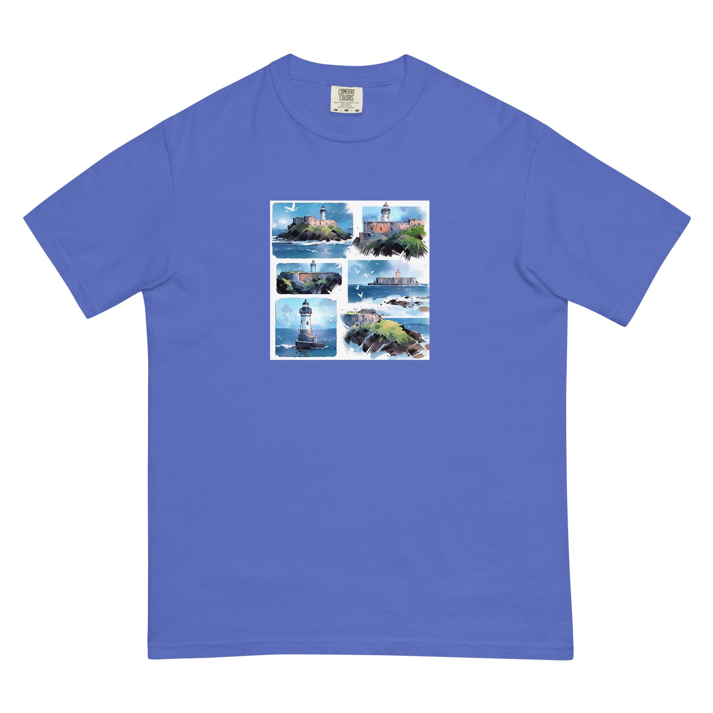 Old San Juan | Unisex garment-dyed heavyweight t-shirt