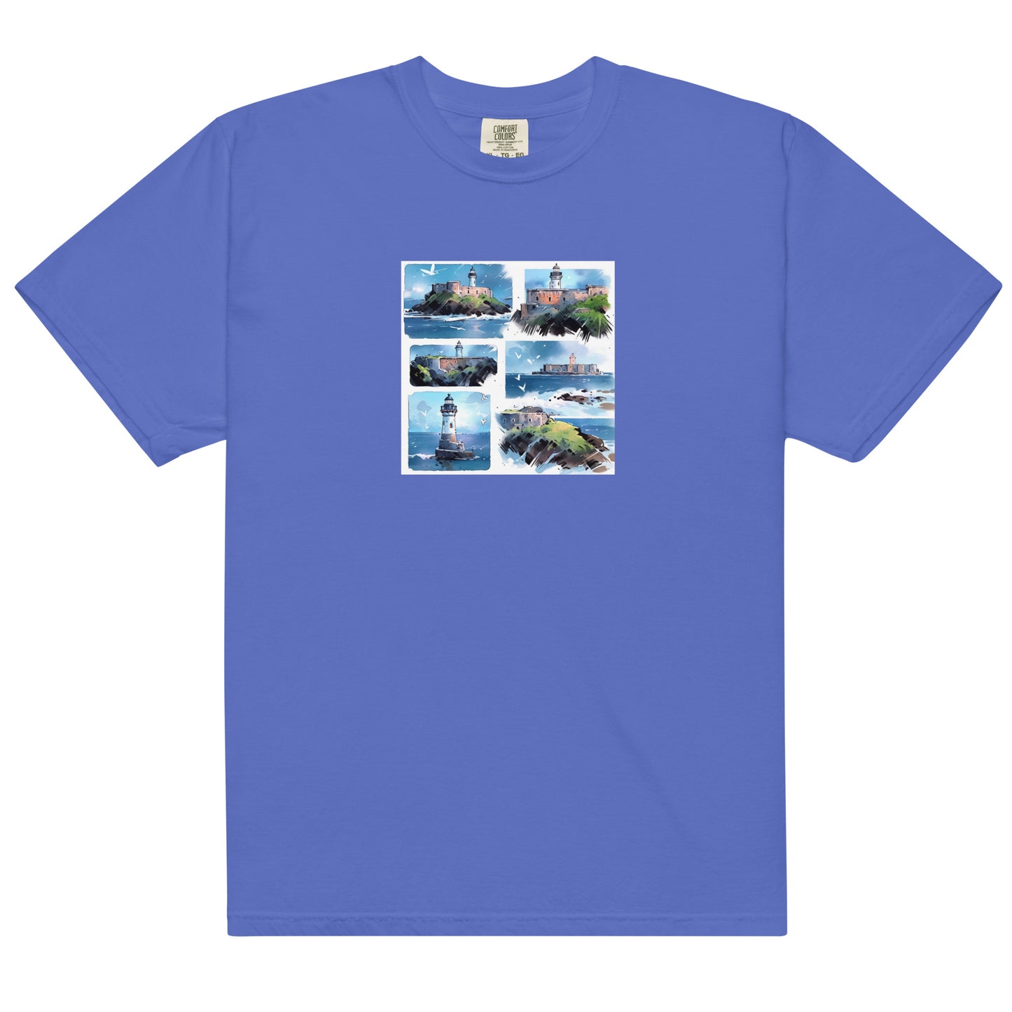 Old San Juan | Unisex garment-dyed heavyweight t-shirt