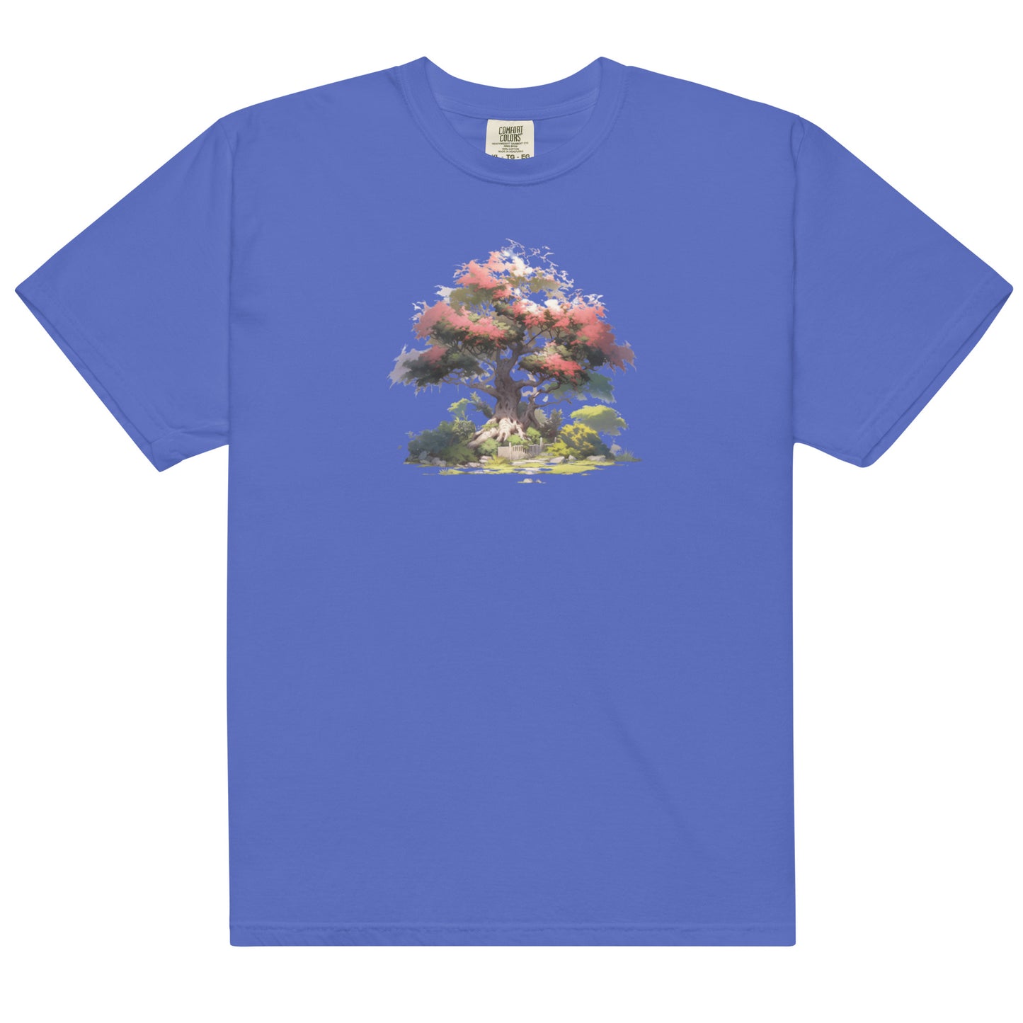 Red Tree | Unisex garment-dyed heavyweight t-shirt