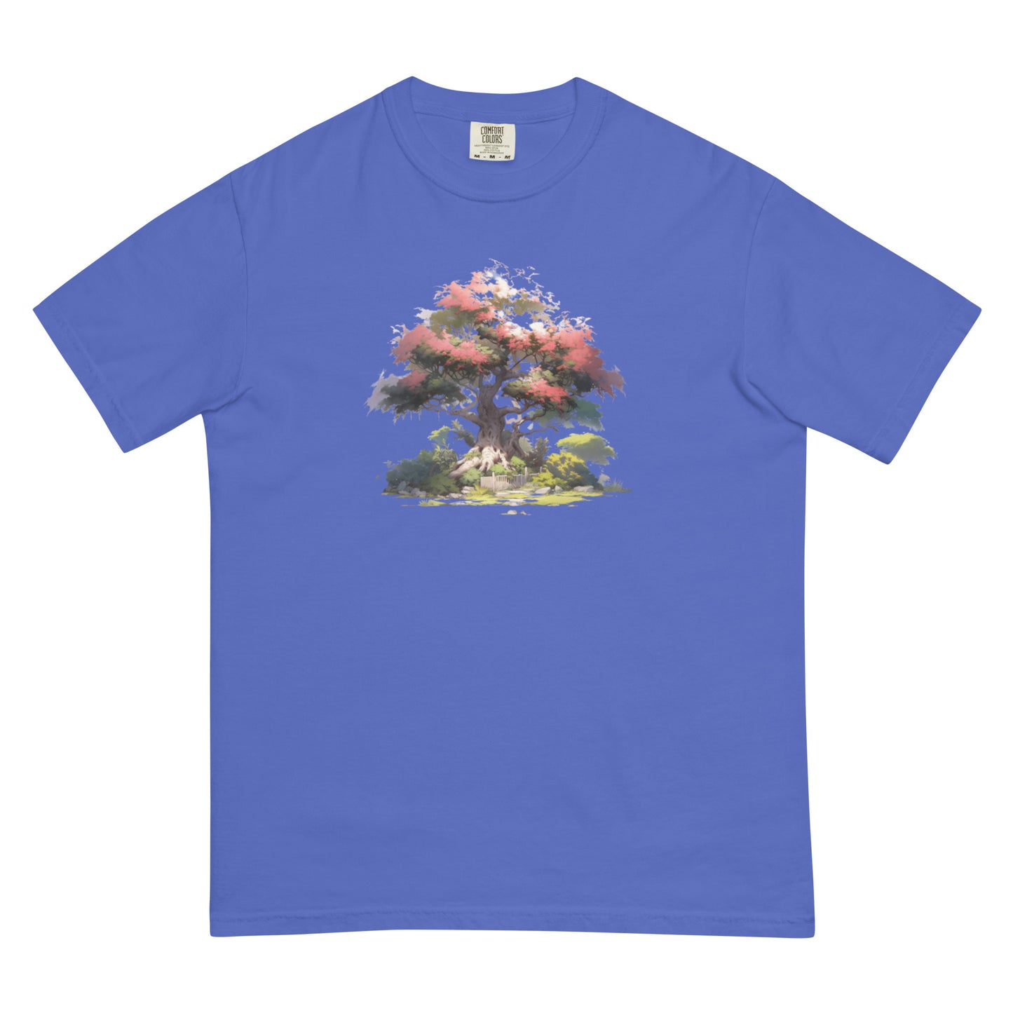 Red Tree | Unisex garment-dyed heavyweight t-shirt