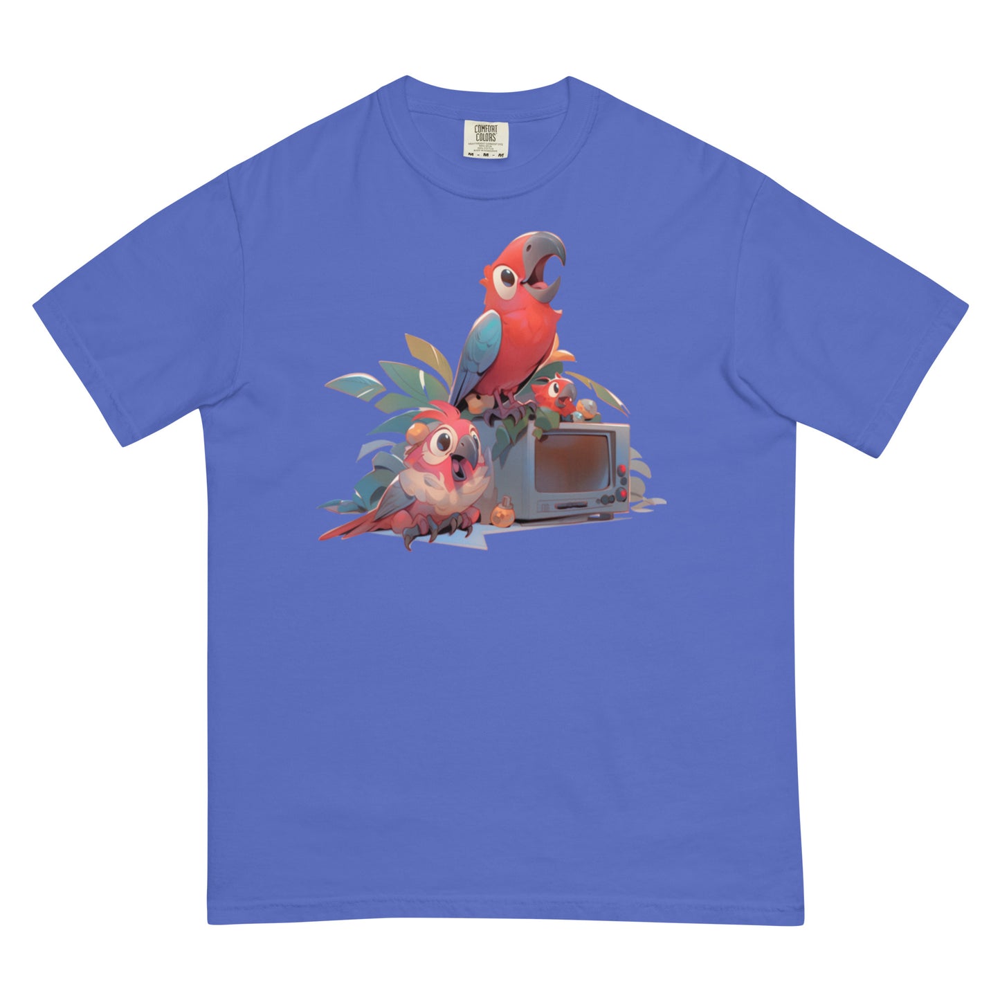 Cotorra Navideña #3 | Unisex garment-dyed heavyweight t-shirt