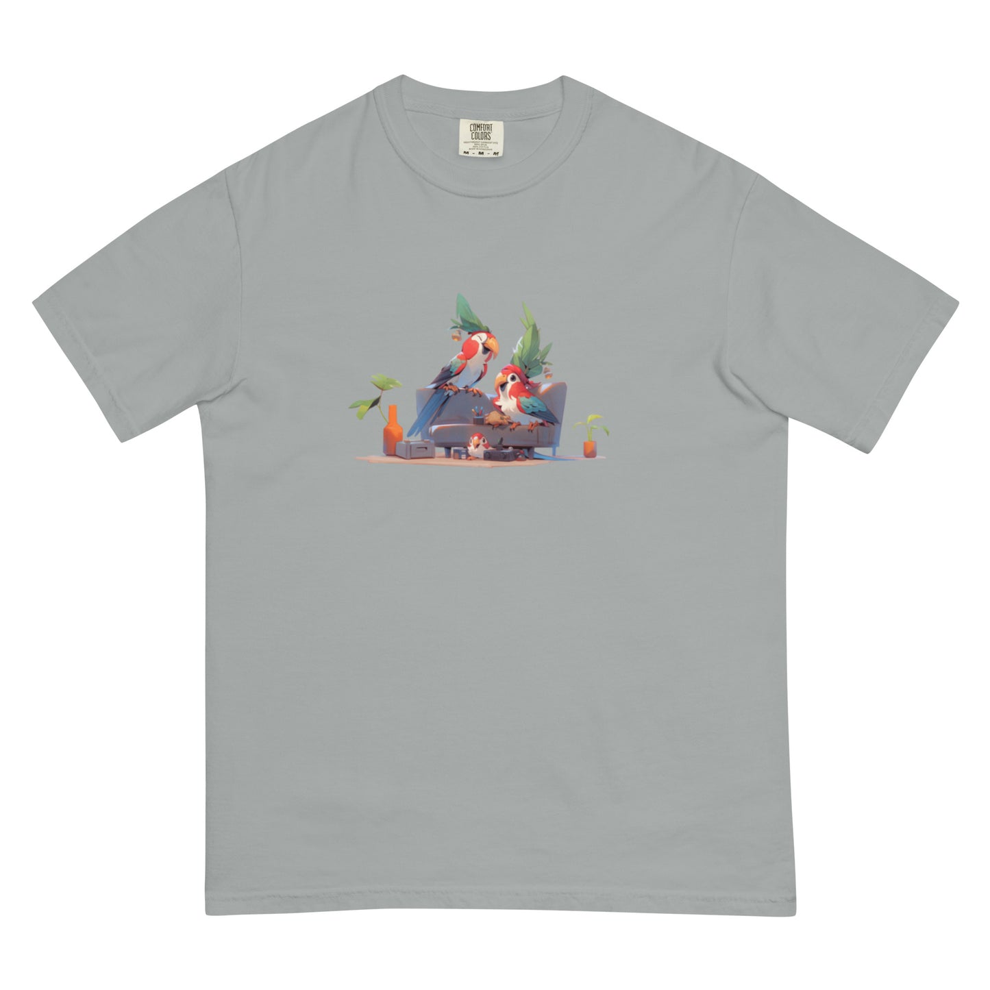 Cotorra Navideña #1 | Unisex garment-dyed heavyweight t-shirt