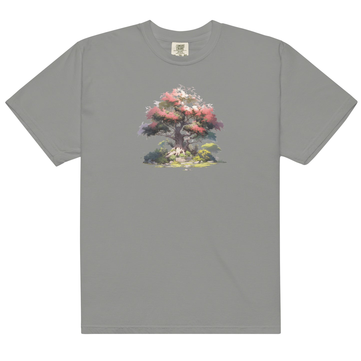 Red Tree | Unisex garment-dyed heavyweight t-shirt