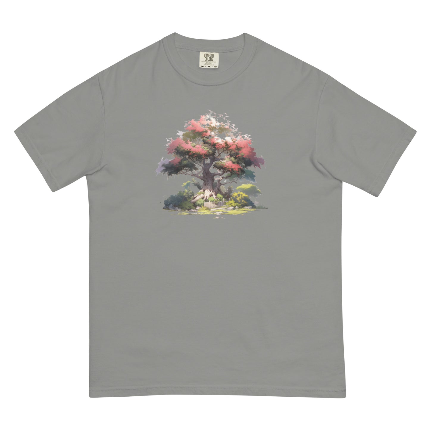 Red Tree | Unisex garment-dyed heavyweight t-shirt