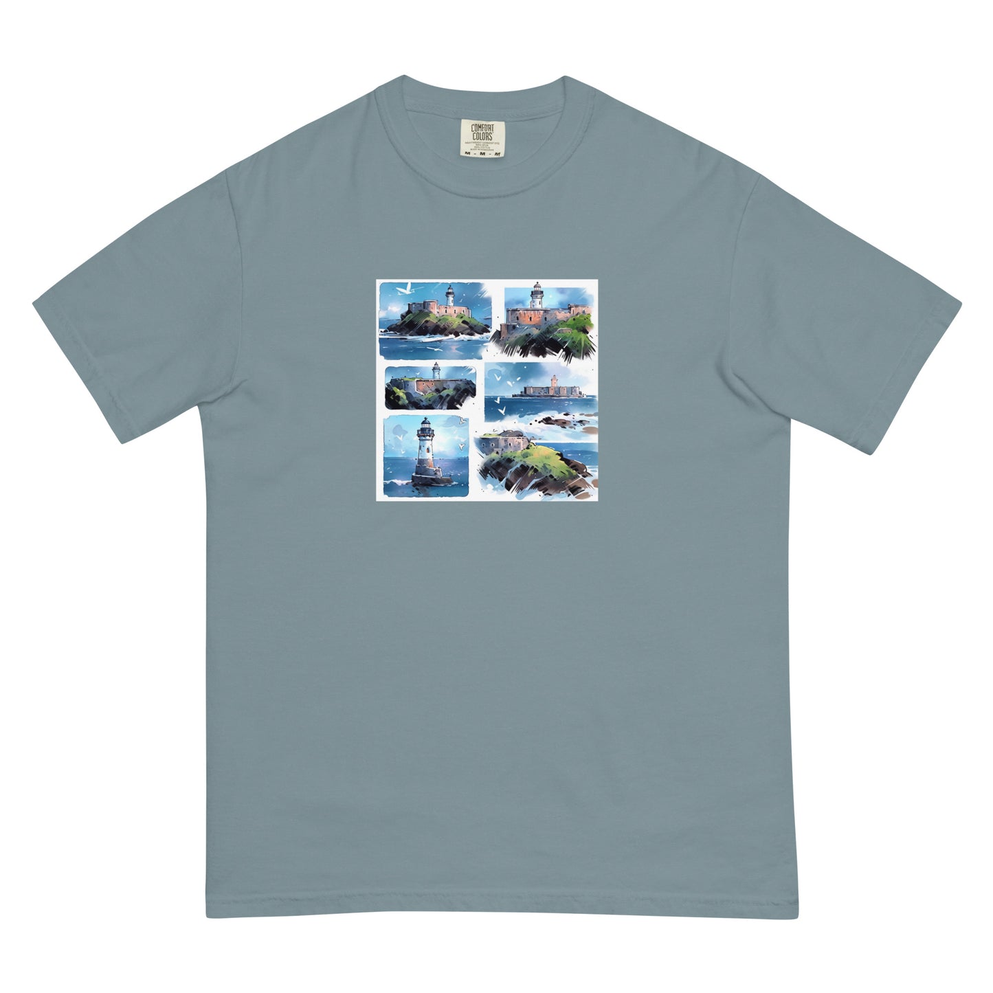 Old San Juan | Unisex garment-dyed heavyweight t-shirt