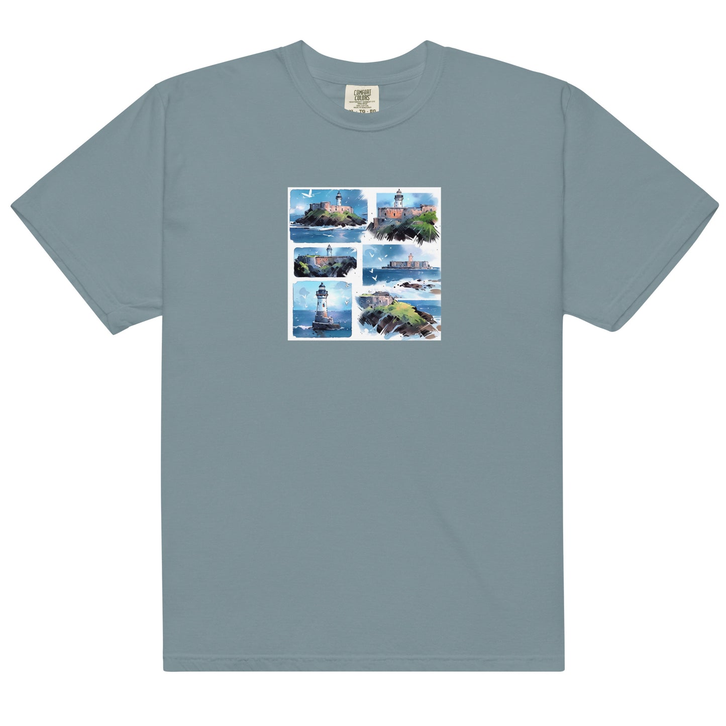Old San Juan | Unisex garment-dyed heavyweight t-shirt