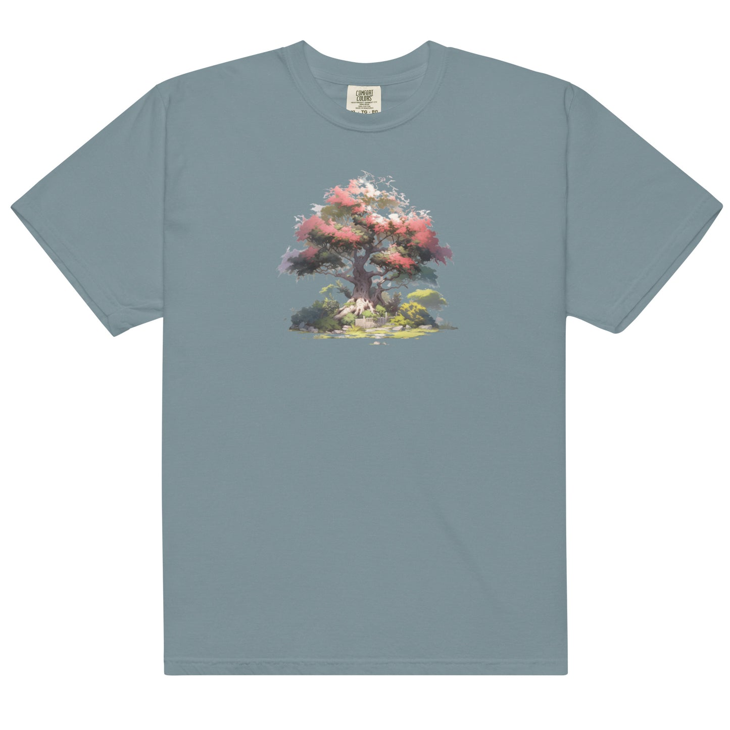 Red Tree | Unisex garment-dyed heavyweight t-shirt