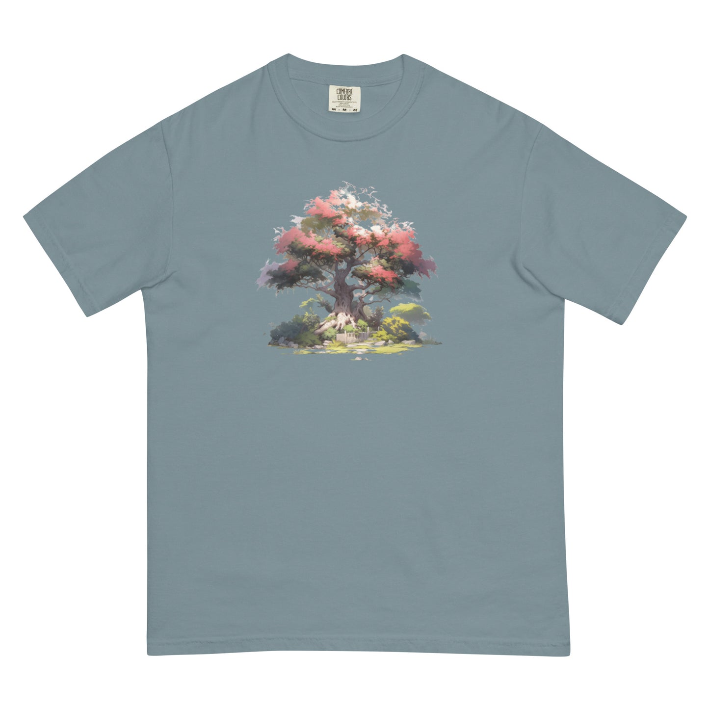 Red Tree | Unisex garment-dyed heavyweight t-shirt
