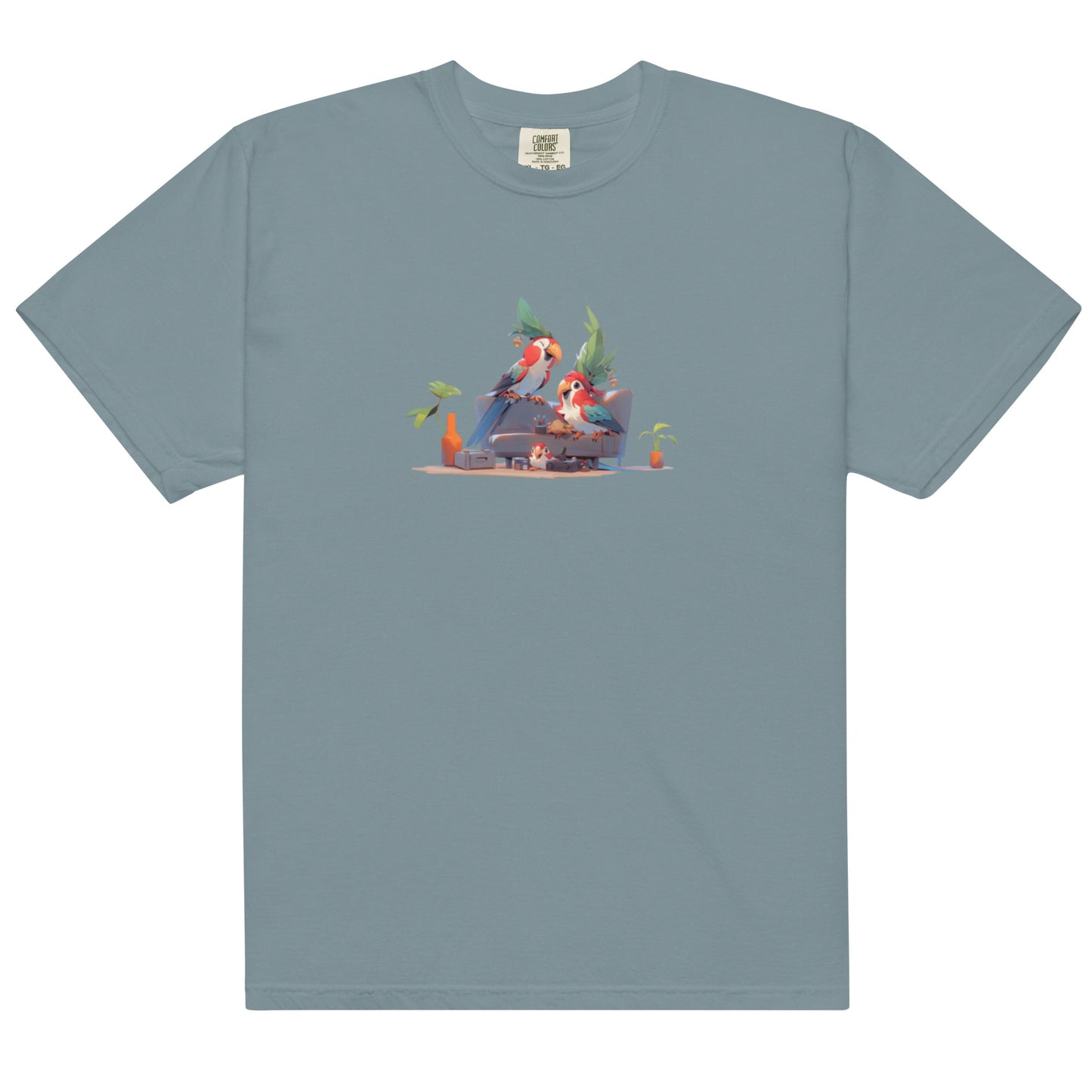 Cotorra Navideña #1 | Unisex garment-dyed heavyweight t-shirt