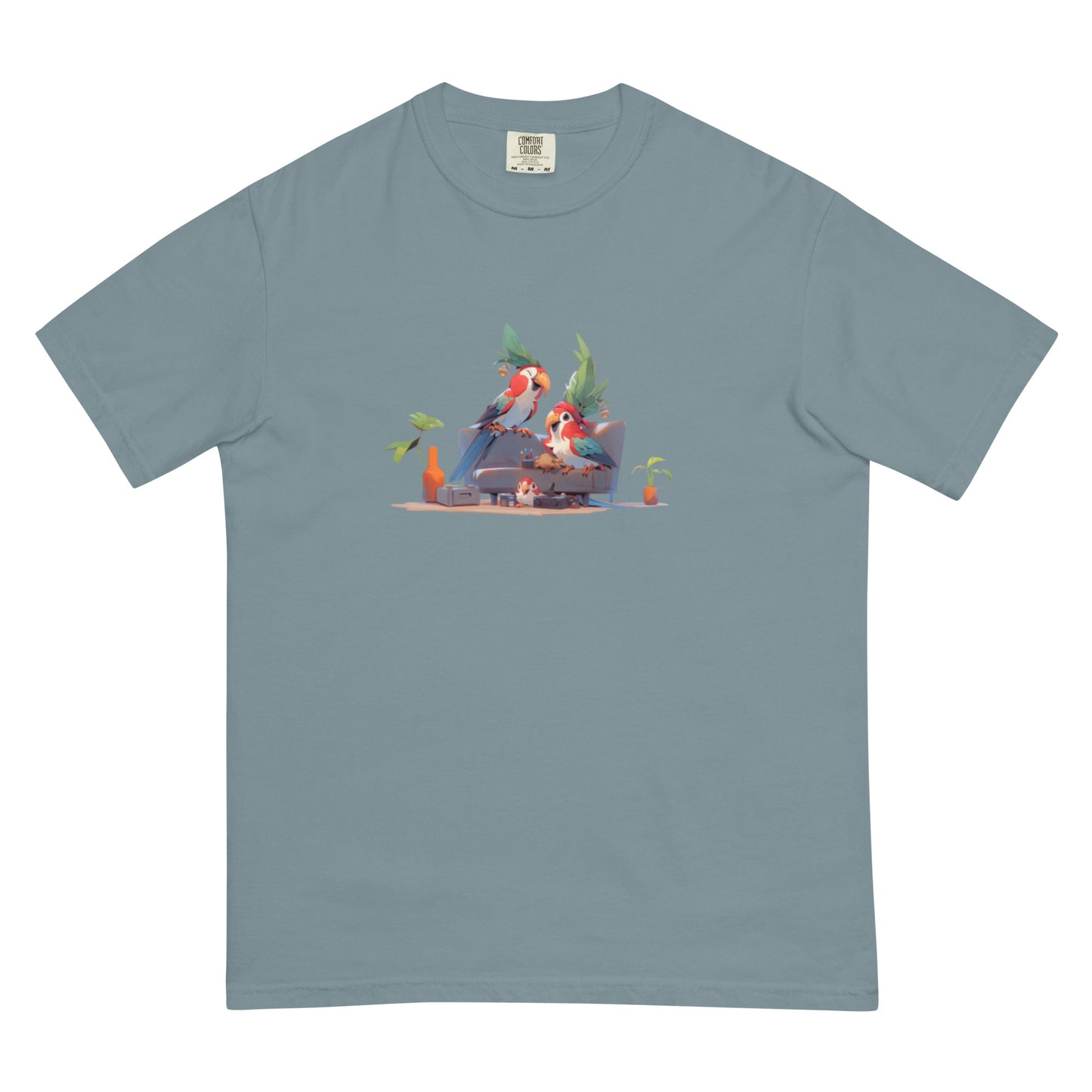 Cotorra Navideña #1 | Unisex garment-dyed heavyweight t-shirt