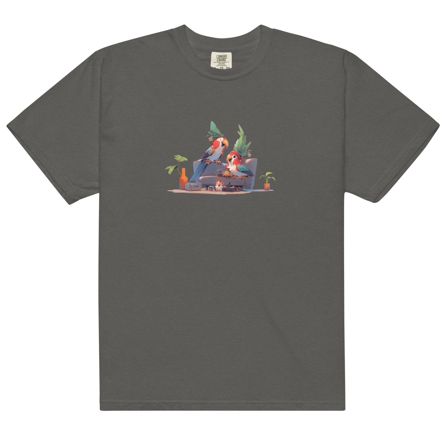 Cotorra Navideña #1 | Unisex garment-dyed heavyweight t-shirt