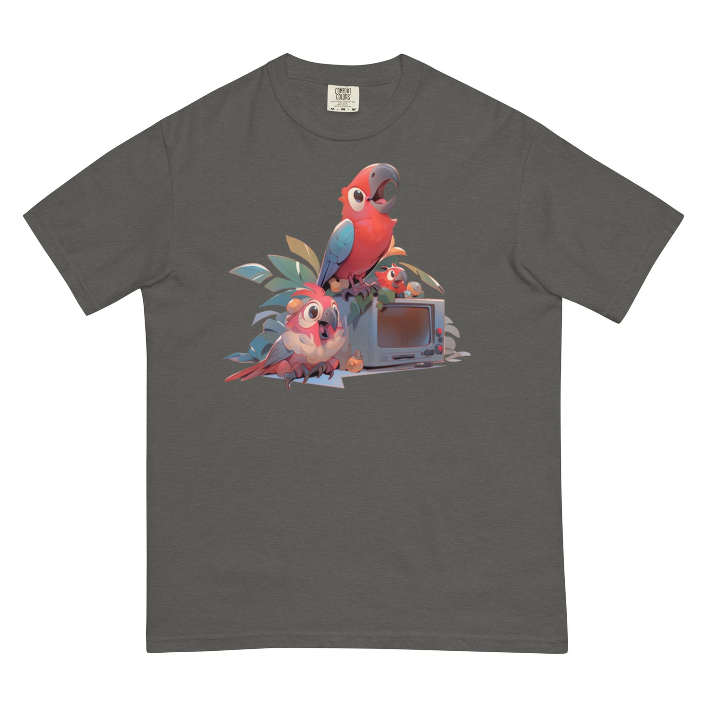 Cotorra Navideña #3 | Unisex garment-dyed heavyweight t-shirt
