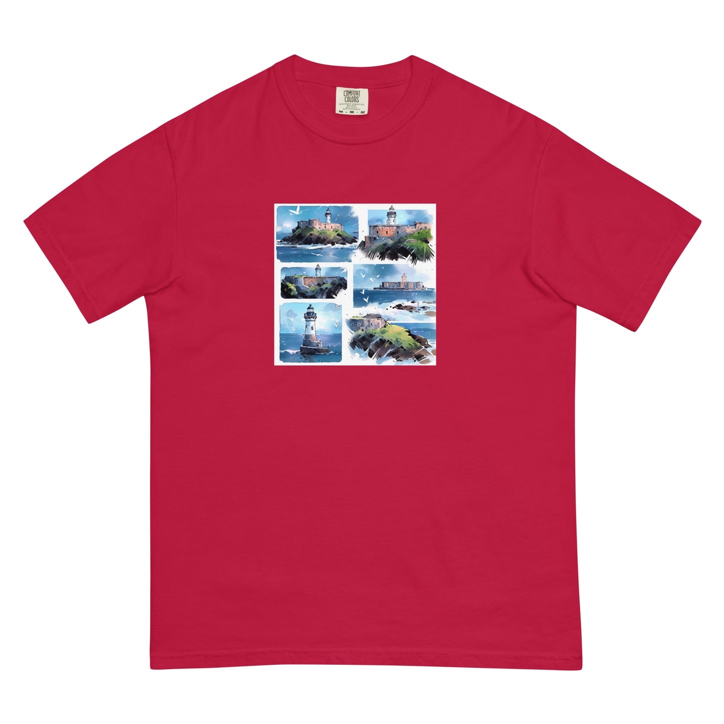 Old San Juan | Unisex garment-dyed heavyweight t-shirt