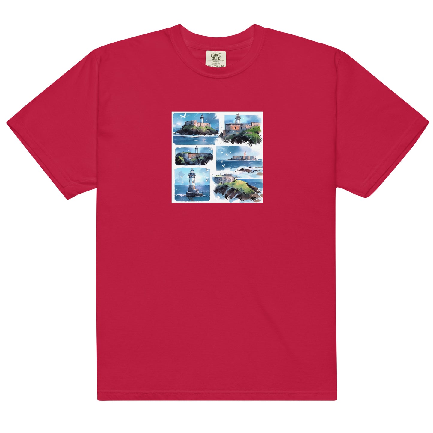 Old San Juan | Unisex garment-dyed heavyweight t-shirt