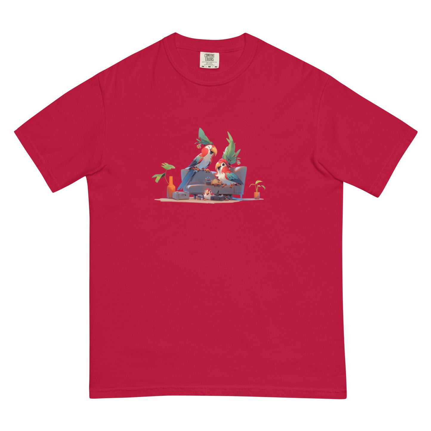 Cotorra Navideña #1 | Unisex garment-dyed heavyweight t-shirt
