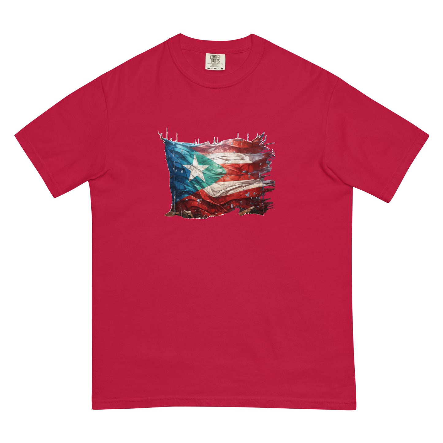 New Bandera PR 2024 | Unisex garment-dyed heavyweight t-shirt
