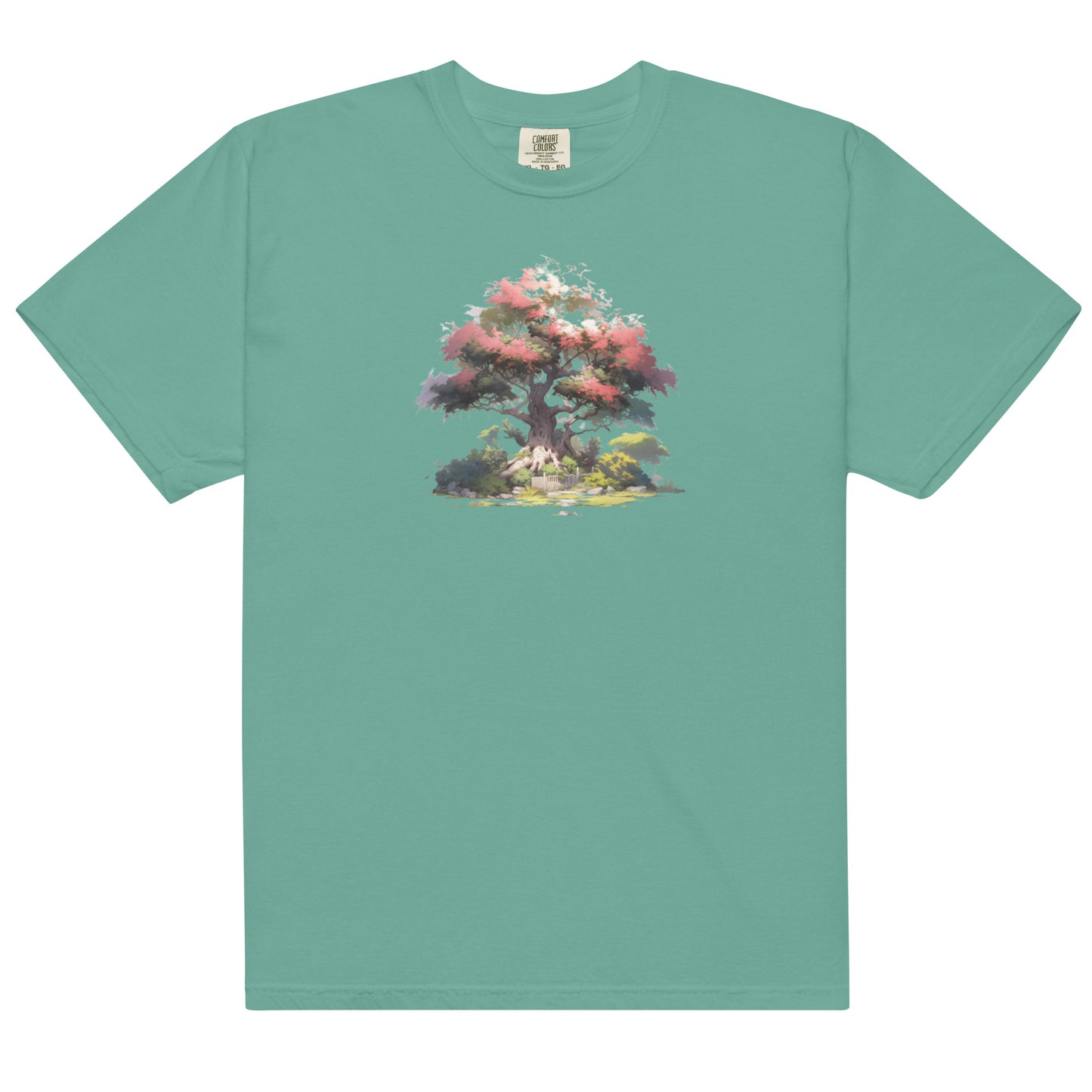 Red Tree | Unisex garment-dyed heavyweight t-shirt