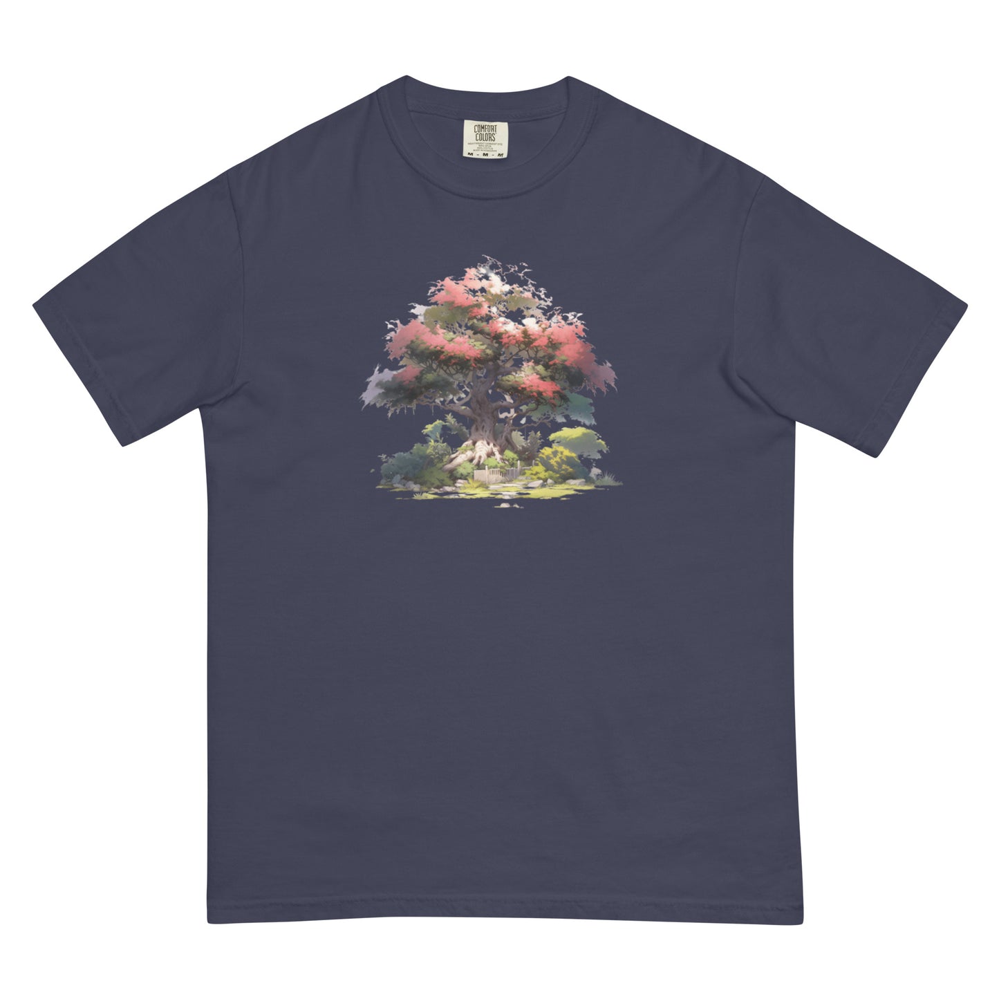 Red Tree | Unisex garment-dyed heavyweight t-shirt