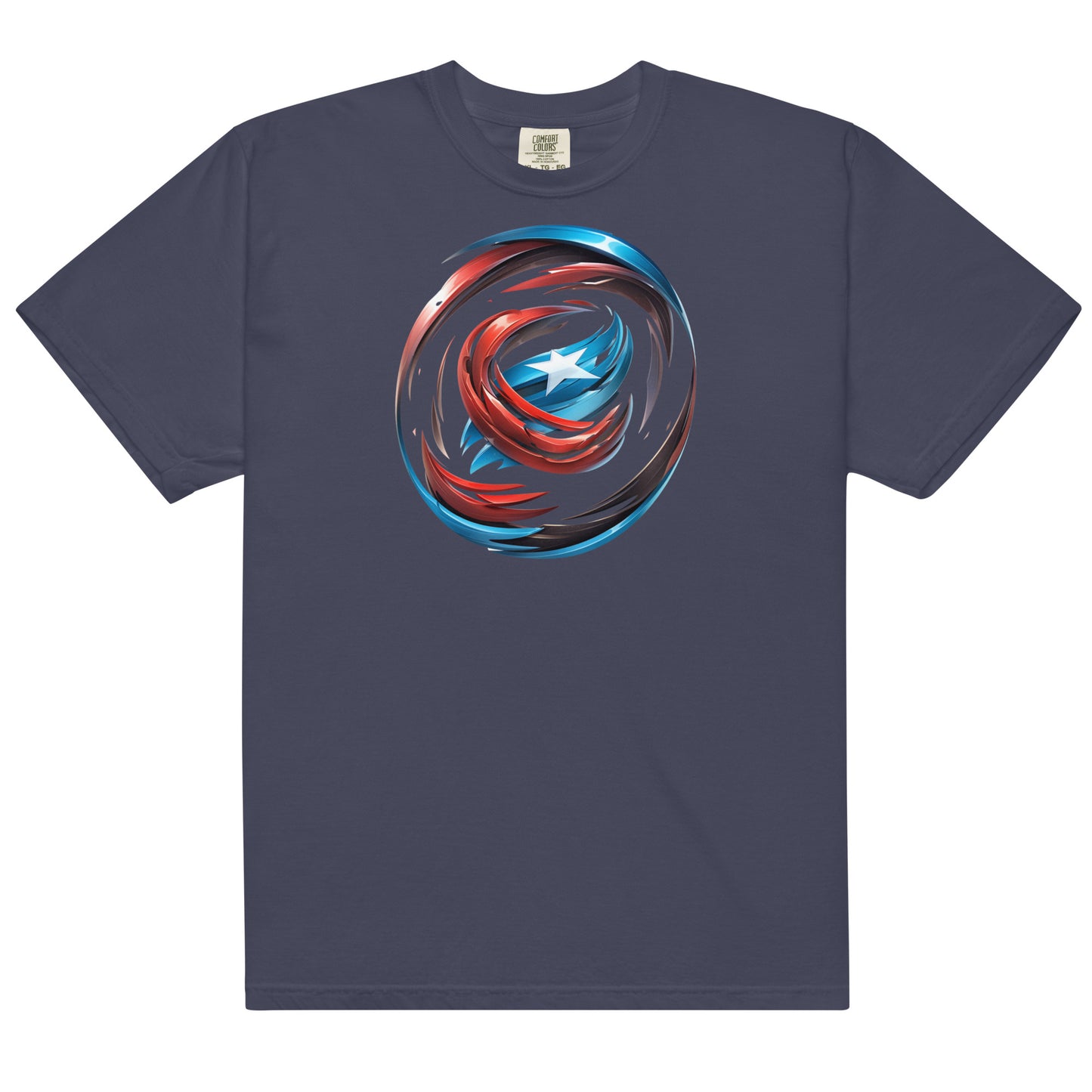 PR Logo Design #3 | Unisex garment-dyed heavyweight t-shirt