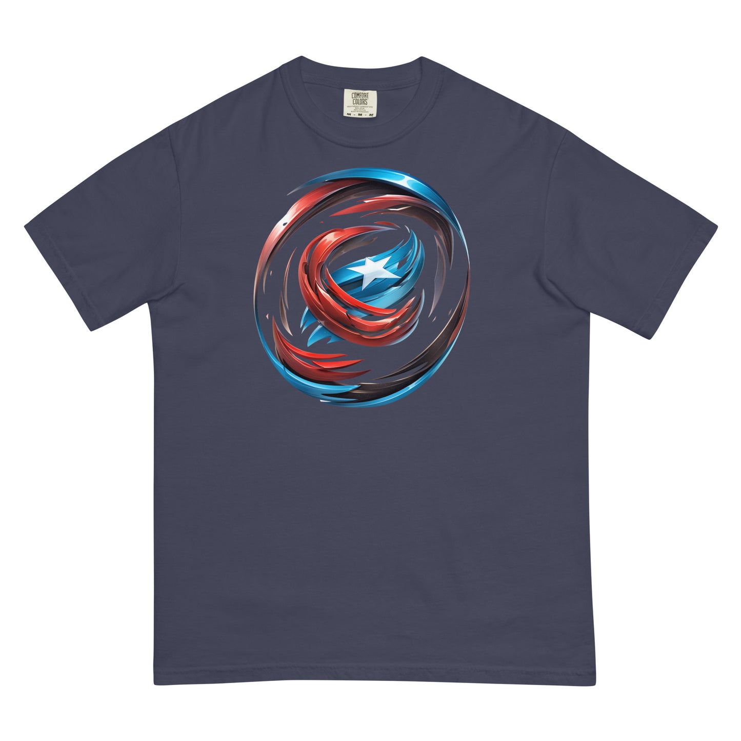 PR Logo Design #3 | Unisex garment-dyed heavyweight t-shirt