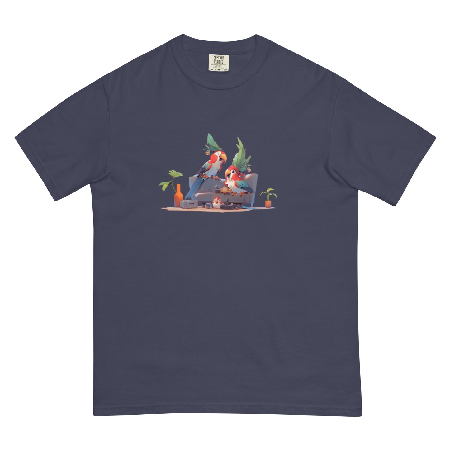 Cotorra Navideña #1 | Unisex garment-dyed heavyweight t-shirt