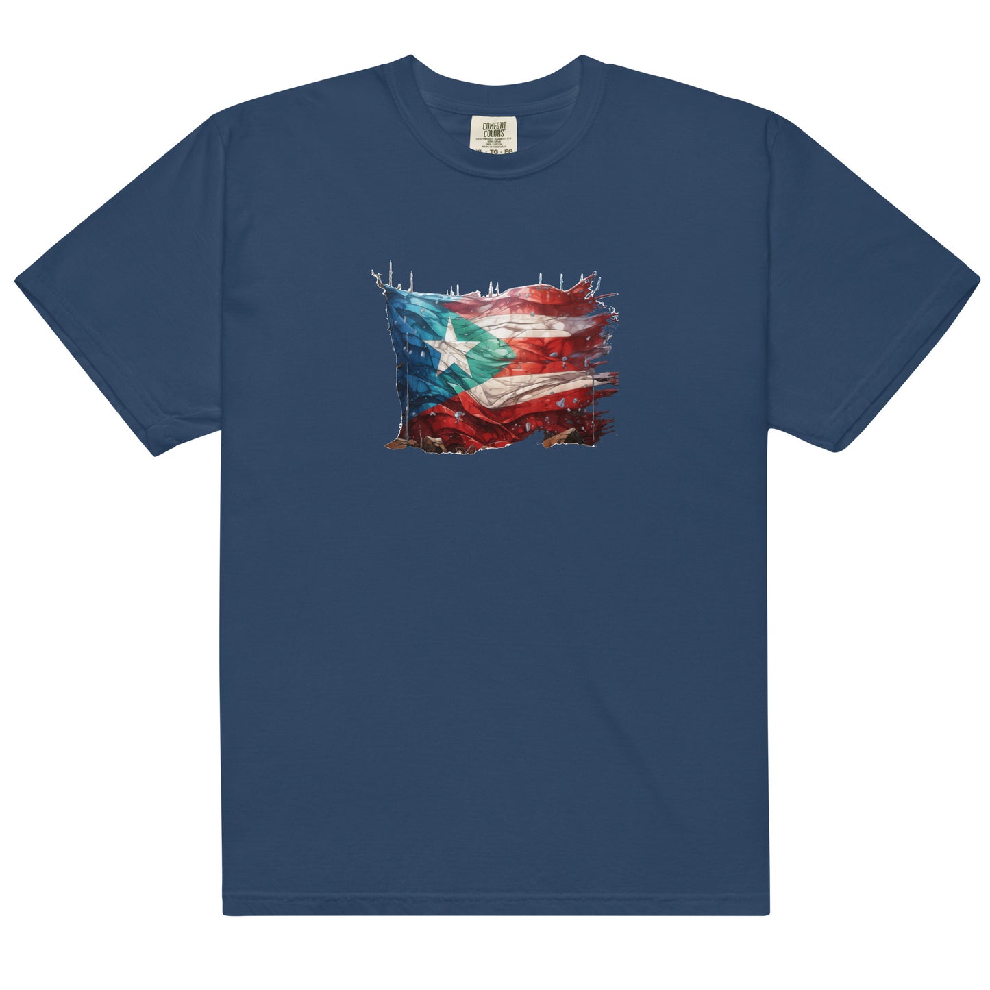 New Bandera PR 2024 | Unisex garment-dyed heavyweight t-shirt