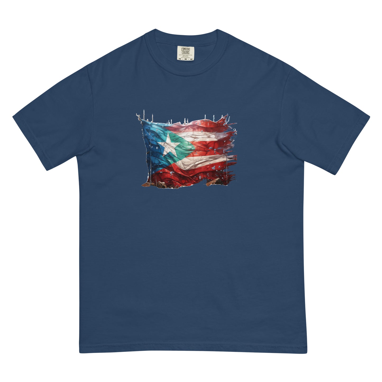 New Bandera PR 2024 | Unisex garment-dyed heavyweight t-shirt