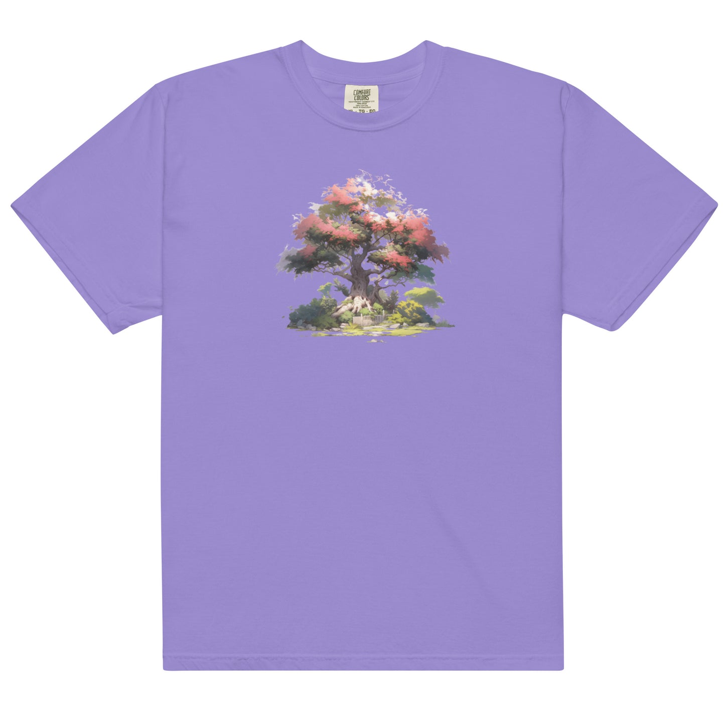 Red Tree | Unisex garment-dyed heavyweight t-shirt
