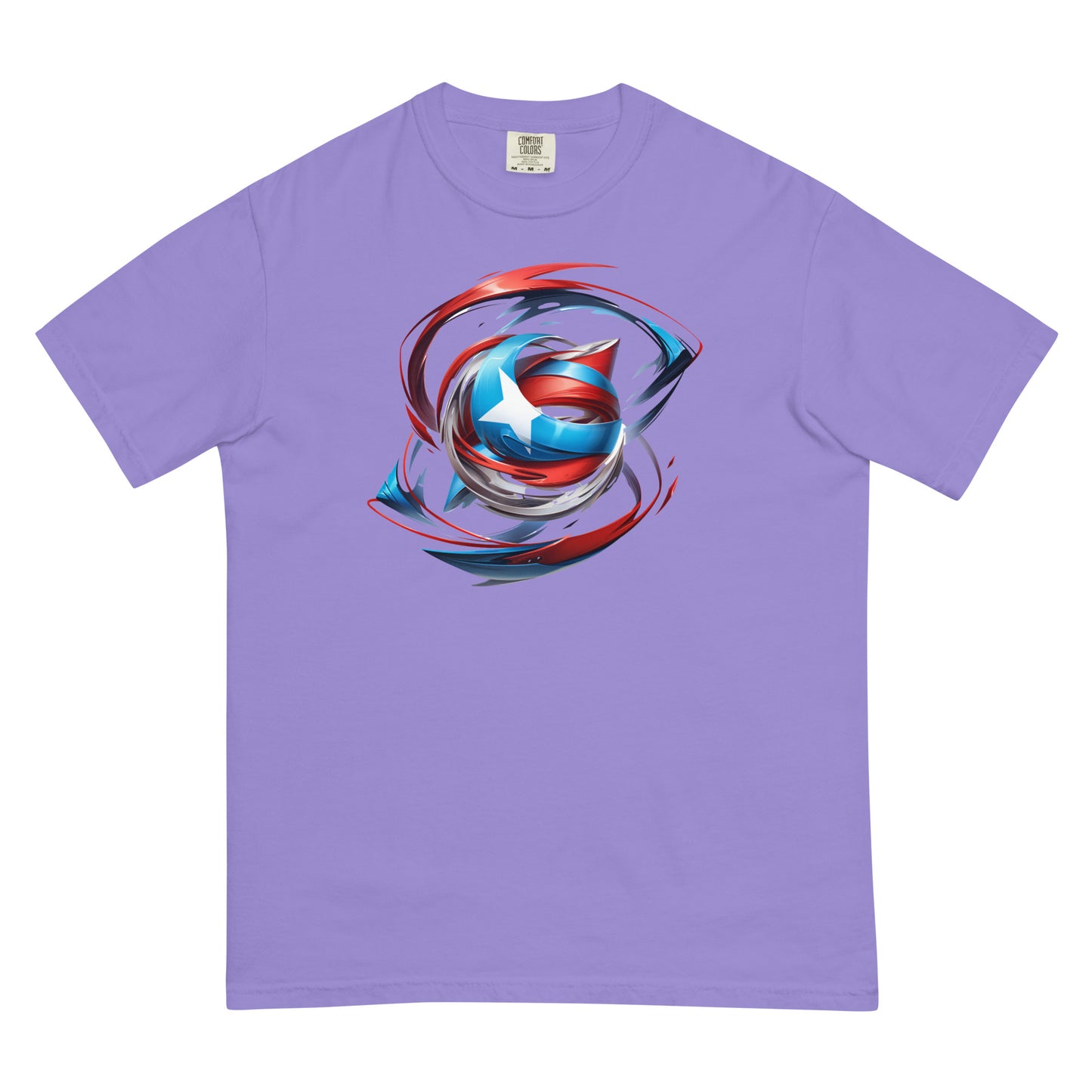 PR Logo Design #2 | Unisex garment-dyed heavyweight t-shirt
