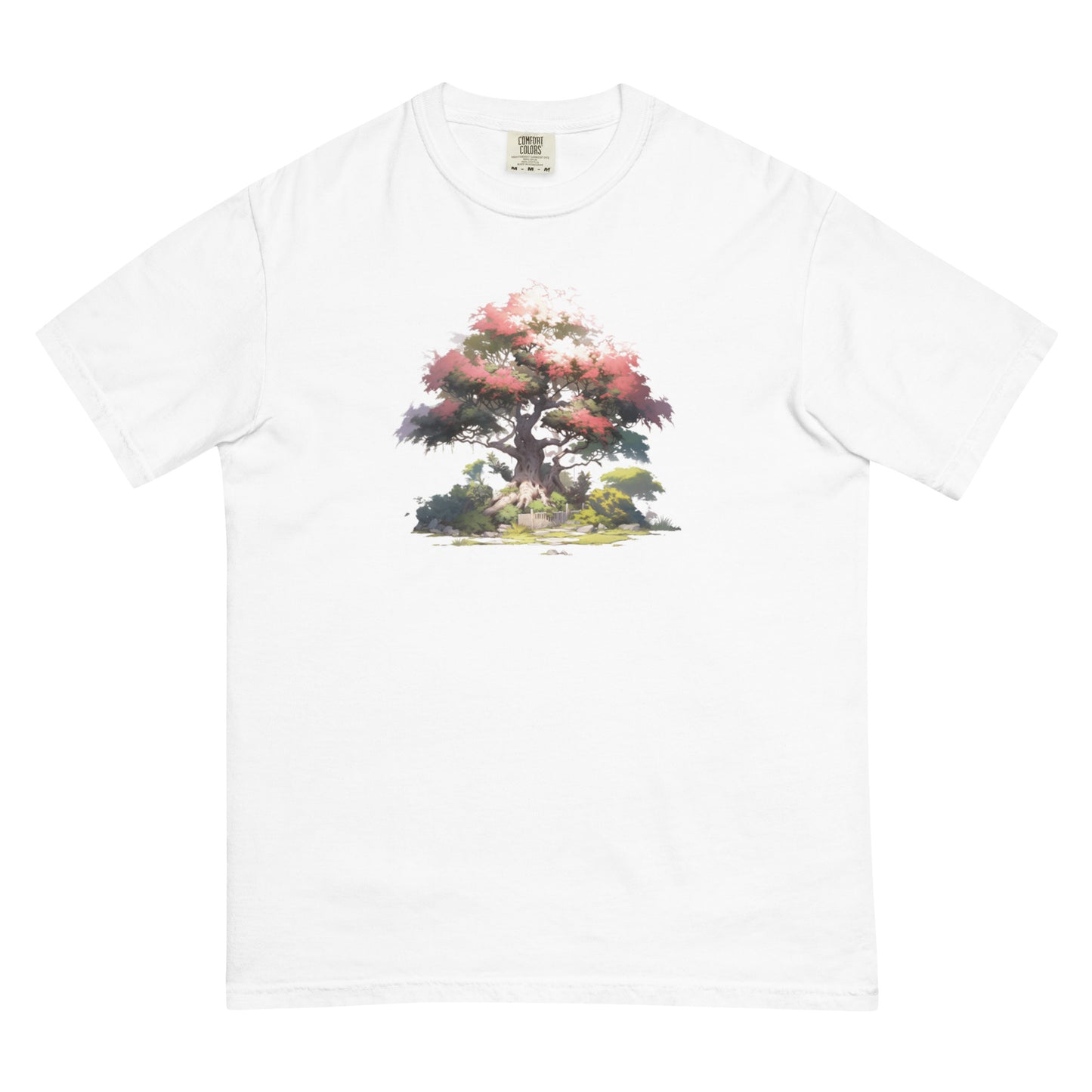 Red Tree | Unisex garment-dyed heavyweight t-shirt
